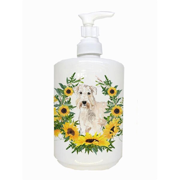 Carolines Treasures Wheaten Terrier Ceramic Soap Dispenser CK2956SOAP - main